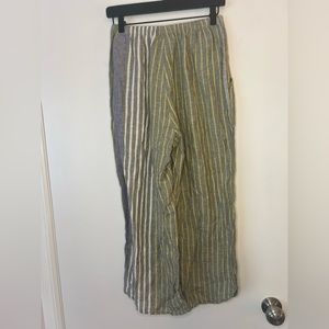 COPY - Flax striped linen pants